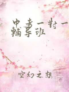 中考一对一地理辅导班