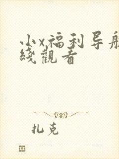 小x福利导航在线观看