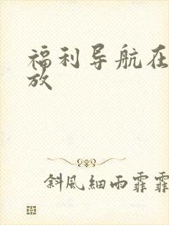 福利导航在线播放