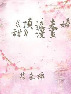 《顶流夫妇有点甜》漫画