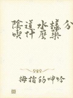 阴道水样分泌物吃什么药