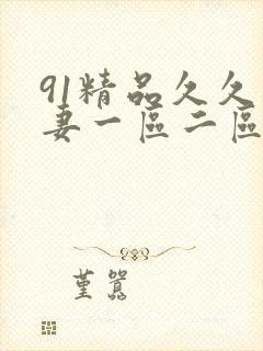 91精品久久人妻一区二区