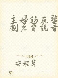 主妇的反击电视剧免费观看全集