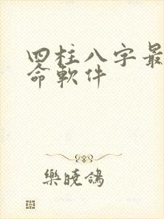 四柱八字最准算命软件