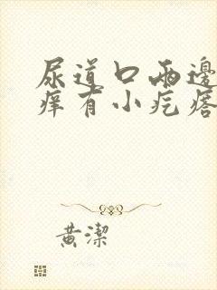 尿道口两边的肉痒有小疙瘩