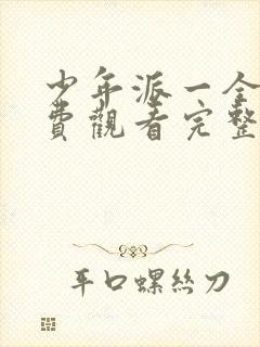 少年派一全集免费观看完整版