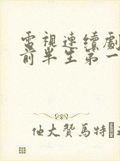 电视连续剧我的前半生第一集