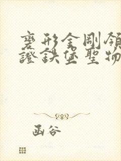 变形金刚领袖之证铁堡圣物