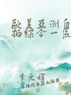 欧美亚洲自拍偷拍综合一区