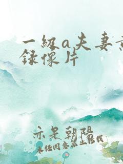 一级a夫妻黄色录像片