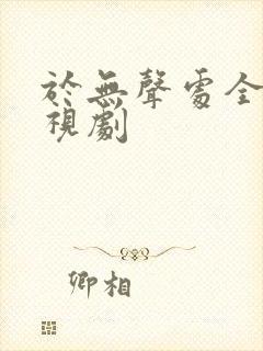 于无声处全集电视剧