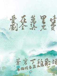 爱在万里晴空短剧全集免费播放