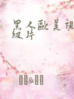 黑人欧美视频一级片