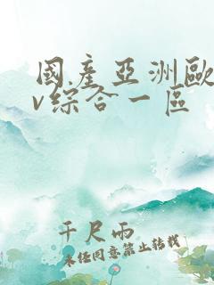 国产亚洲欧洲av综合一区