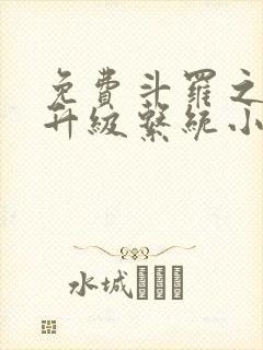 免费斗罗之辅助升级系统小说