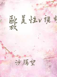 欧美性v视频播放