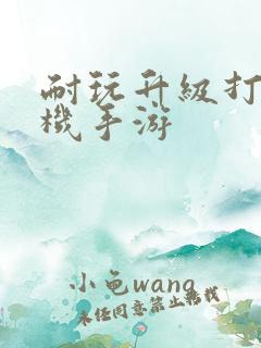 耐玩升级打怪单机手游