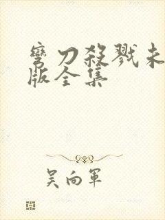 弯刀杀戮未删减版全集