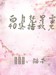 白月梵星电视剧40集播放免费完整版