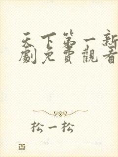 天下第一新版短剧免费观看