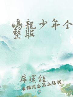 鸣龙少年全集完整版