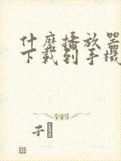 什么播放器可以下载到手机