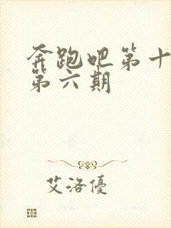 奔跑吧第十一季第六期