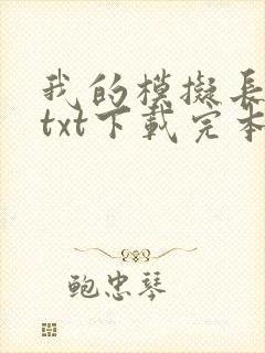 我的模拟长生路txt下载完本