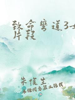 致命弯道3女警片段