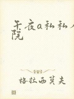 午夜a私私人影院