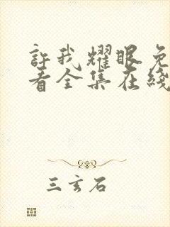 许我耀眼免费观看全集在线播放高清