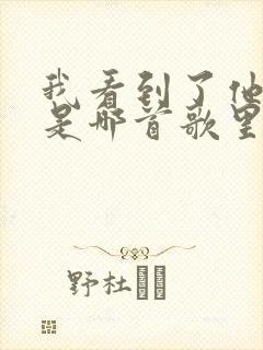 我看到了他的心是哪首歌里的歌词