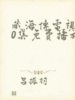 藏海传电视剧40集免费播放下载在线看