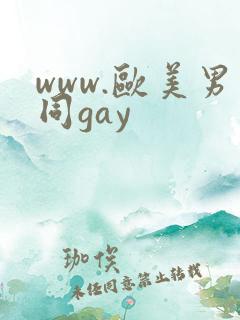 www.欧美男同gay