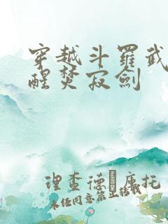 穿越斗罗武魂觉醒焚寂剑