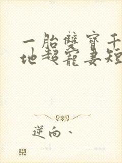 一胎双宝千亿爹地超宠妻短剧在线