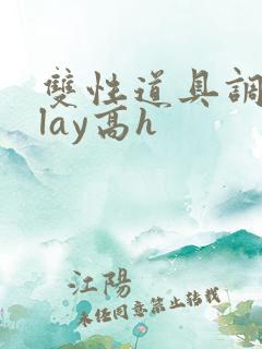 双性道具调教play高h