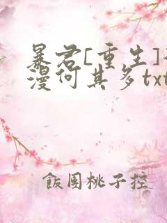暴君[重生]漫漫何其多txt
