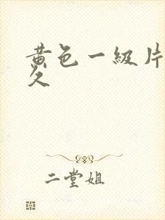 黄色一级片a久久