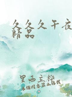 久久久午夜国产精品