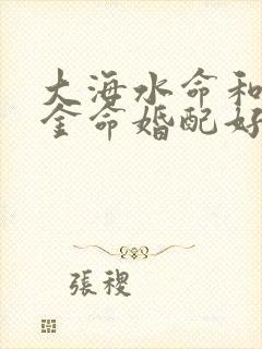 大海水命和海中金命婚配好不好