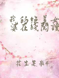 我的绝美女神老婆在线阅读阅读全文