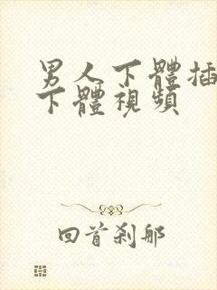 男人下体插女人下体视频