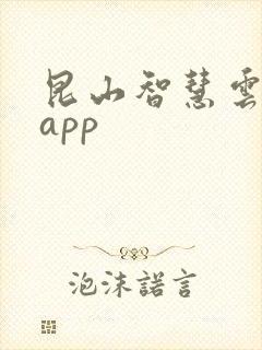 昆山智慧云平台app