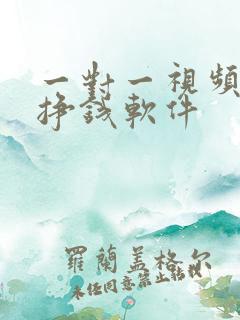 一对一视频聊天挣钱软件