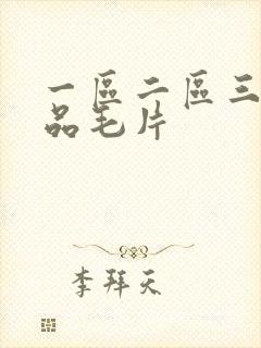 一区二区三区精品毛片