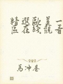 精选欧美一区二区在线观看