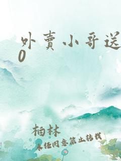 外卖小哥送餐做0