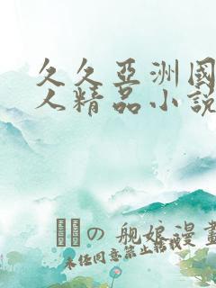 久久亚洲国产成人精品小说