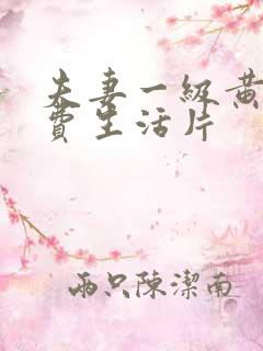 夫妻一级黄色免费生活片